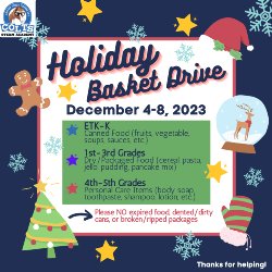 Holiday Basket Drive